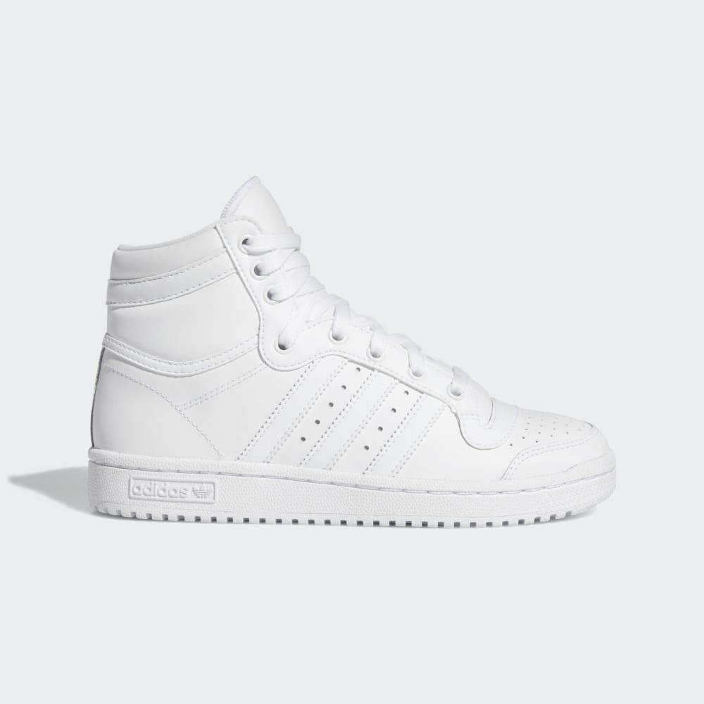 Adidas Boys' Top Ten Hi Originals Shoes White/White Ireland EE8052